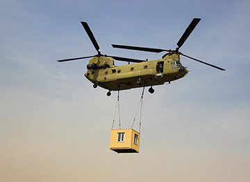 Bangor Outsized Helicopter Lifts